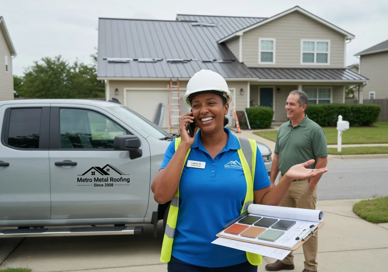Storm Damage Metal Roof Repair in Woodbine, IA